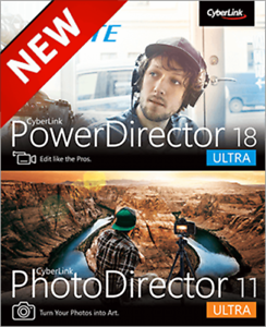 Cyberlink Photo Director Ultra11 Power Video/Photo/Audio Editing Lifetime Licens